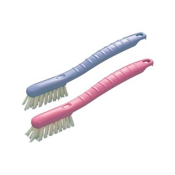 （まとめ）アズマ工業 シューズブラシ 2色 1パック（2本：各色 1本）【×20セット】 (代引不可)