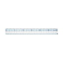 (まとめ) レイメイ藤井 StudyMate先生おすすめ 直定規(すべり止め加工付) 30cm APJ257 1個 【×50セット】【送料無料】 (代引不可)