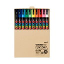 (まとめ) 三菱鉛筆 水性マーカー ポスカ 中字丸芯 簡易紙箱入 10色(各色1本) PC5MT10C 1パック 【×10セット】 (代引不可)(3)