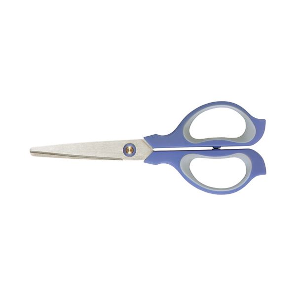 (まとめ) プラス フィットカット イージーグリップ左手用 刃渡り65mm ブルー SC-165SL 1本 【×50セット】 (代引不可)