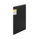 (まとめ) キングジム クリアーファイル カキコ A4判タテ型/A3判ヨコ型兼用(A4・20面) 黒 【×10セット】 (代引不可)(3)