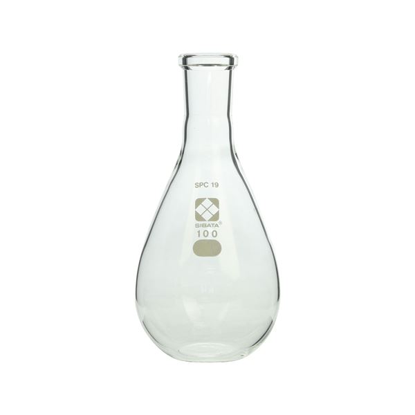 SPC平底なす形フラスコ 100mL 【035120-19100】 (代引不可)