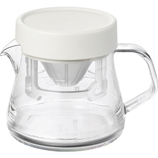 コーヒーサーバーストロン 400 コンパクト ドリッパーセット ホワイト TW-3761 (代引不可)