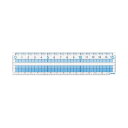 (まとめ) レイメイ藤井 見やすい方眼定規 15cm AJH158【×50セット】 (代引不可)