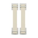 (まとめ)キングジム 地震対策ゴムストッパー160 シロ GS160シロ 1組(2本) 【×3セット】 (代引不可)
