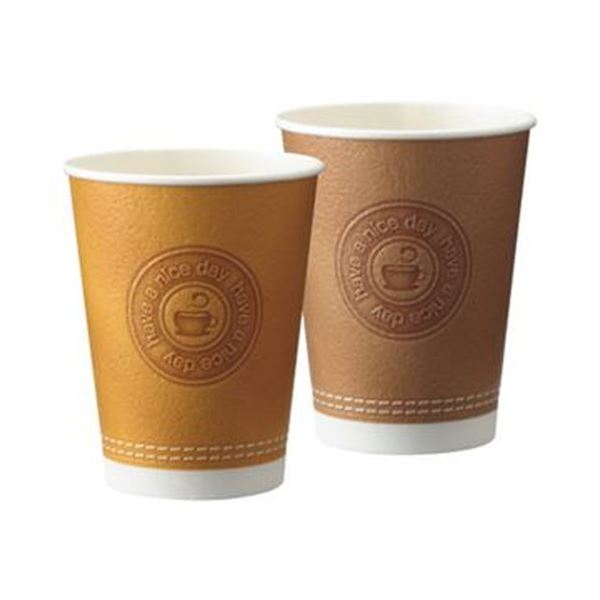 ■商品内容【ご注意事項】この商品は下記内容×20セットでお届けします。●50個入です。■商品スペック容量：273mlオンス：9オンス色：2色アソート寸法：口径77×底径52×高さ96mm材質：バージンパルプ(表面断熱加工・内面ポリエチレンラミネート)生産国：日本■送料・配送についての注意事項●本商品の出荷目安は【1 - 5営業日　※土日・祝除く】となります。●お取り寄せ商品のため、稀にご注文入れ違い等により欠品・遅延となる場合がございます。●本商品は仕入元より配送となるため、沖縄・離島への配送はできません。[ GDPR09ES ]
