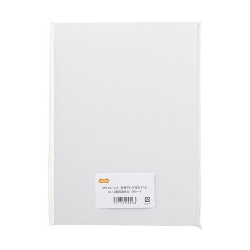 (まとめ)TANOSEE 各種プリンタ対応ラベルA4 12面 86.4×42.3mm 四辺余白付 1冊(100シート)【×5セット】 (代引不可) (まとめ)TANOSEE 各種プリンタ対応ラベルA4 12面 86.4×42.3mm 四辺余白付 1冊(100シート)【×5セット】 (代引不可)