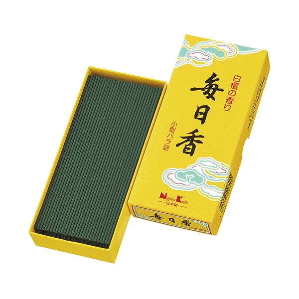 （まとめ）日本香堂 毎日香 小型 バラ詰 1箱 【×10セット】 (代引不可)