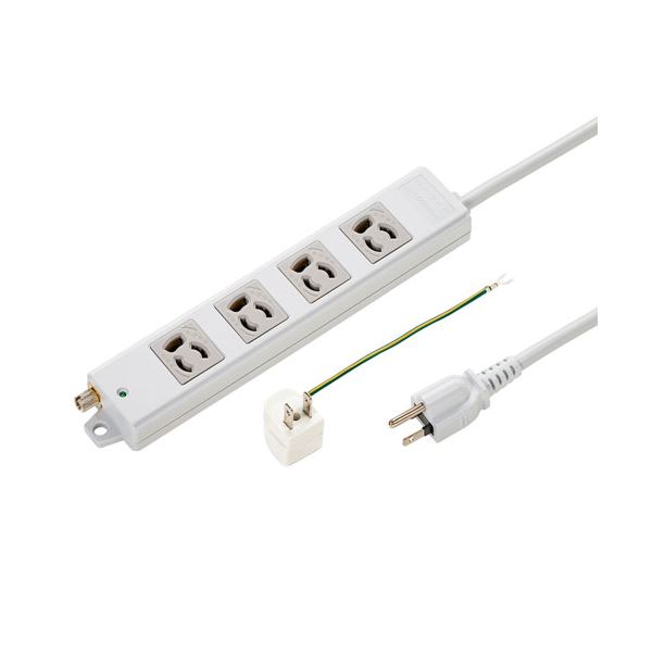 サンワサプライ 抜け止めタップ 3m TAP-5431MGN2-3 (代引不可)