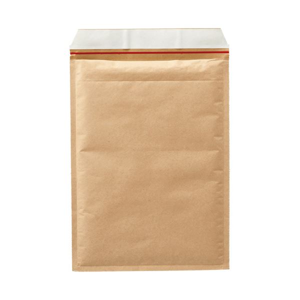 （まとめ）TANOSEE クッション封筒 A4用 内寸235×330mm 茶 1ケース（100枚） 【×3セット】 (代引不可)の商品画像
