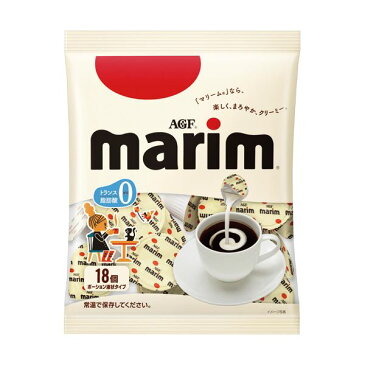 （まとめ）味の素AGF マリーム ポーション 4.5ml/個 1袋（18個）【×30セット】