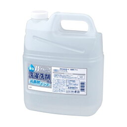 熊野油脂 液体洗剤 抗菌剤プラス4L/本 1セット（4本） (代引不可)