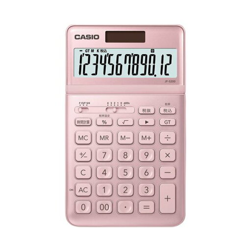カシオ計算機 デザイン電卓 ピンク JF-S200-PK-N (代引不可) カシオ計算機 デザイン電卓 ピンク JF-S200-PK-N (代引不可)
