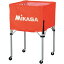 MIKASA（ミカサ）器具 ボールカゴ 箱型・大（フレーム・幕体・キャリーケース3点セット） オレンジ 【BCSPH】 (代引不可)