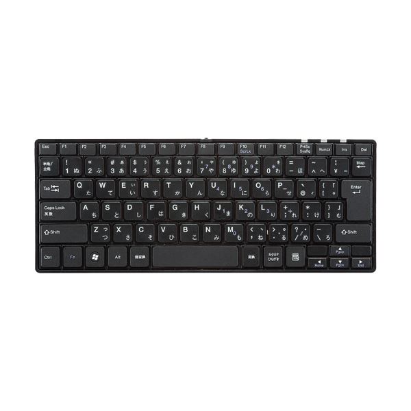 (まとめ)サンワサプライ 静音スリムキーボードテンキーなし ブラック SKB-SL20BK 1台【×3セット】 (代引不可)