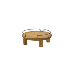 （まとめ）ペット用 木製テーブルシングル ブラウン (ペット用品) (×2セット） (代引不可)