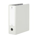 (まとめ) コクヨ チューブファイル(NEOS)A4タテ 800枚収容 80mmとじ 背幅95mm オフホワイト フ-NE680W 1冊 【×10セット】 (代引不可)