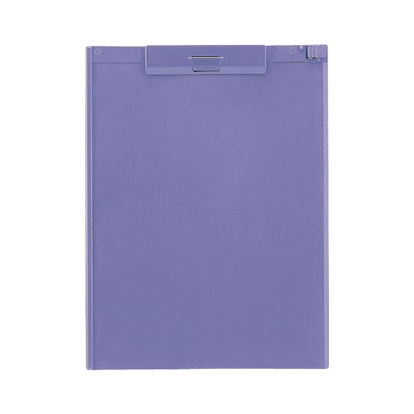 (まとめ) リヒトラブ クリップボード B4タテ ブルーバイオレット A-973U-23 1枚 【×10セット】 (代引不可)
