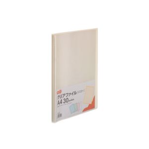 ■商品内容【ご注意事項】・この商品は下記内容×3セットでお届けします。●台紙なしタイプなので、両面印刷の書類保存にも最適なセット■商品スペックサイズ：A4タテ色：イエロー寸法：W235×H310mm背幅：17mm表紙厚：0.4mmポケット数：30ポケットポケット厚：0.04mm台紙：無材質：表紙:ポリプロピレンその他仕様：●固定式備考：※生産工場変更のため、とじ具の仕様が順次変更になります。商品の指定はできません。■送料・配送についての注意事項●本商品の出荷目安は【1 - 5営業日　※土日・祝除く】となります。●お取り寄せ商品のため、稀にご注文入れ違い等により欠品・遅延となる場合がございます。●本商品は仕入元より配送となるため、沖縄・離島への配送はできません。[ TCF-A4-30Y ]