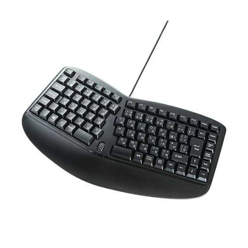 サンワサプライ エルゴノミクスキーボード ブラック SKB-ERG3BK 1台 サンワサプライ エルゴノミクスキーボード ブラック SKB-ERG3BK 1台