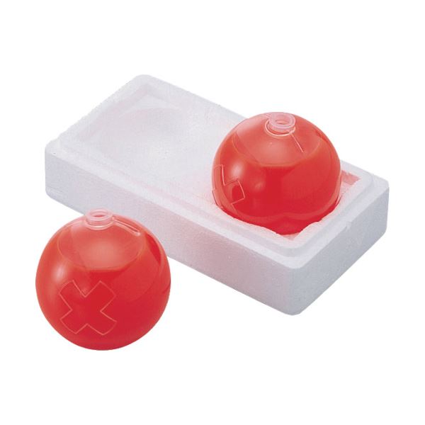 日本緑十字社 防犯用カラーボール(スカットボール) 60mmΦ 2個組 352080 1組【送料無料】 (代引不可)