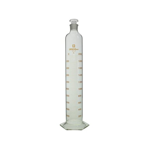 有栓メスシリンダー スーパーグレード 2L 【023550-20001】 (代引不可) 有栓メスシリンダー スーパーグレード 2L 【023550-20001】 (代引不可)