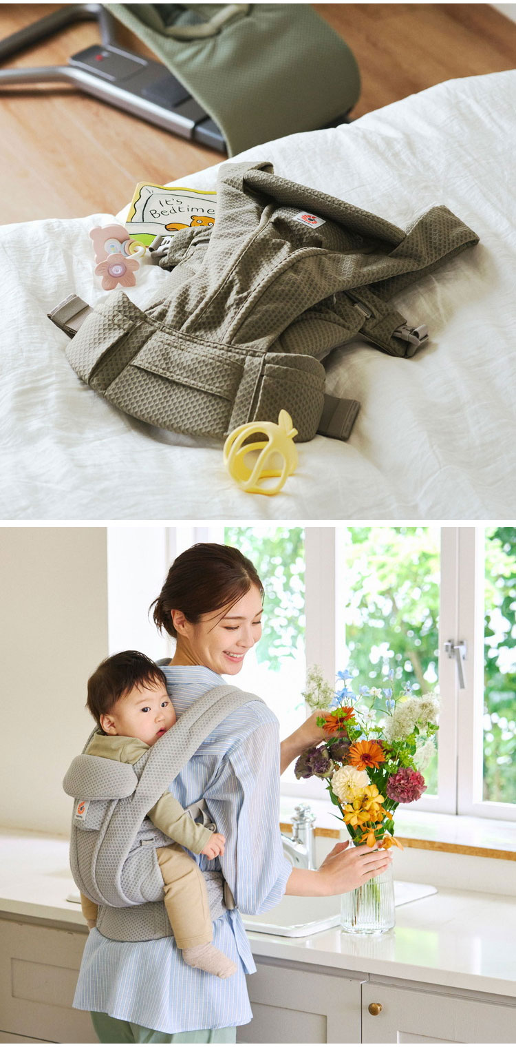 Ergobaby ���르�٥ӡ� OMNI DeluxeMeh ���르 ����� �ǥ�å��� ���ä�ɳ ������ ��å��� ���������� �֤���� �٥ӡ� ���ä��Ҥ� �٥ӡ�����ꥢ �л����� �л��ˤ�������̵����