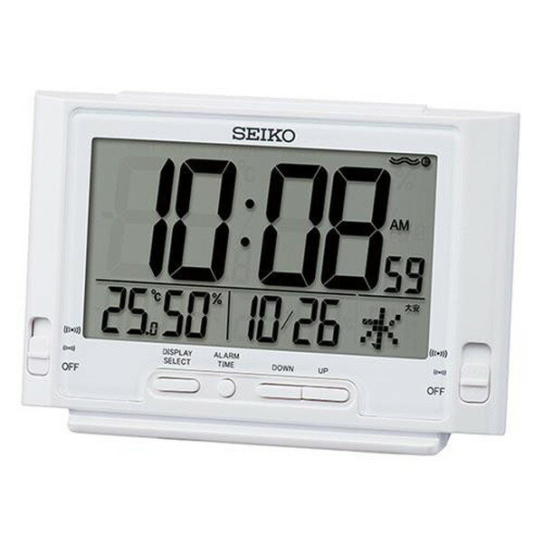 Mikimoto International - ESCO エスコ 84x132x 46mm [電波]目覚まし時計 EA798CS-74(代引不可)【送料無料】
