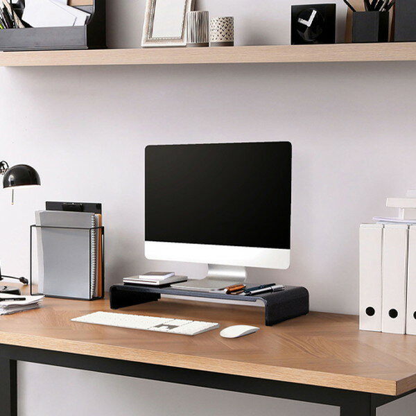 ESCO エスコ 540x220x 82mm モニタースタンド(ブラック) EA954HD-4(代引不可)【送...