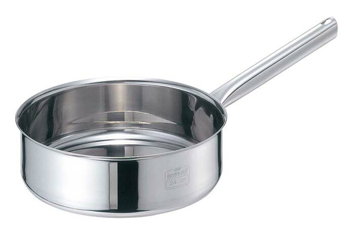 Small Pans - EBM　モリブデンジ　浅型片手鍋　27　蓋無(代引き不可)【送料無料】