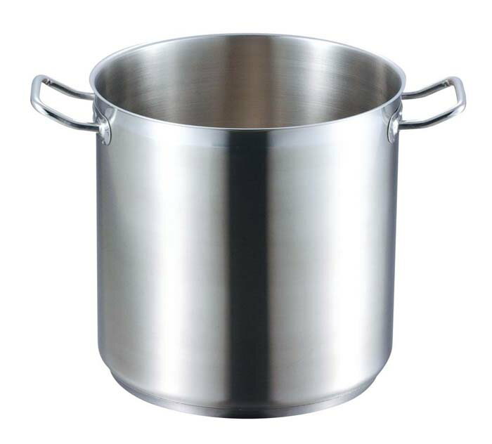 EBM　18−8　プロシェフ　IH　寸胴鍋　32　蓋無(代引き不可)【送料無料】