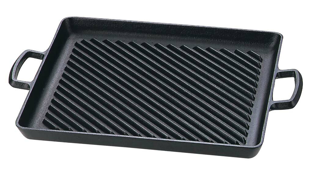 南部鉄 オイルプレートグリル 23014 280×240(代引不可)【送料無料】