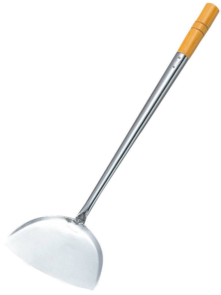 Silicone Cooking Utensils - リス 18-0 木柄 中華ヘラ 大 (幅135)(代引不可)【送料無料】