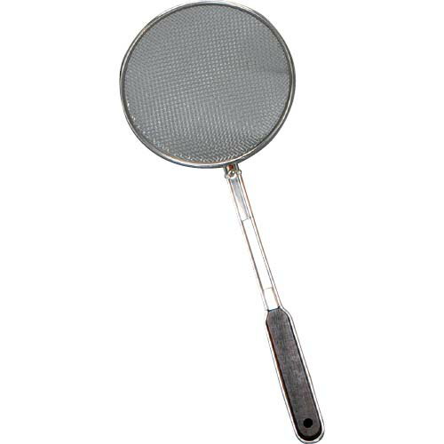 18-8 ローズ柄 そば揚 (8メッシュ) 7インチ(代引不可)【送料無料】