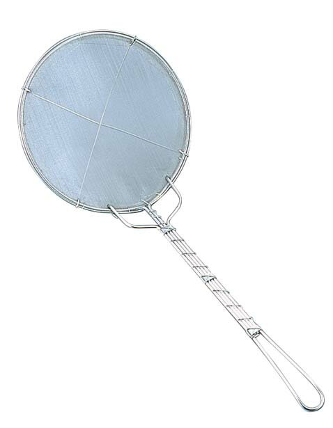 EBM 18-8 手アミ式 丸型 カス揚 12cm 細目(代引不可)