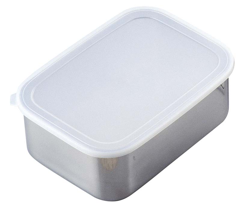 Steel Storage Containers - 18-8 深型 キッチンバット 密閉蓋付 大 (315×220)(代引不可)【送料無料】