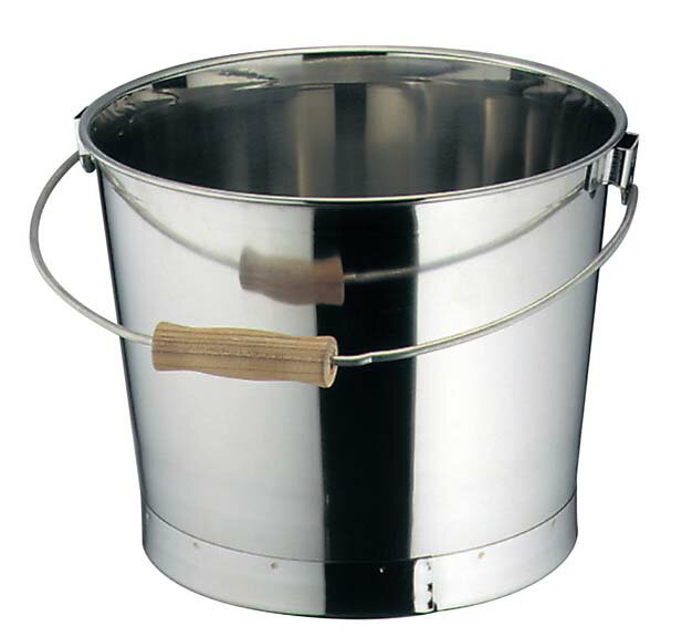 Buckets - クローバー 18-8 プレス バケツ 10L(代引不可)【送料無料】