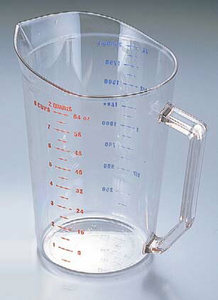 キャンブロ 計量カップ 100MCCW (135) 1L(代引不可)【送料無料】