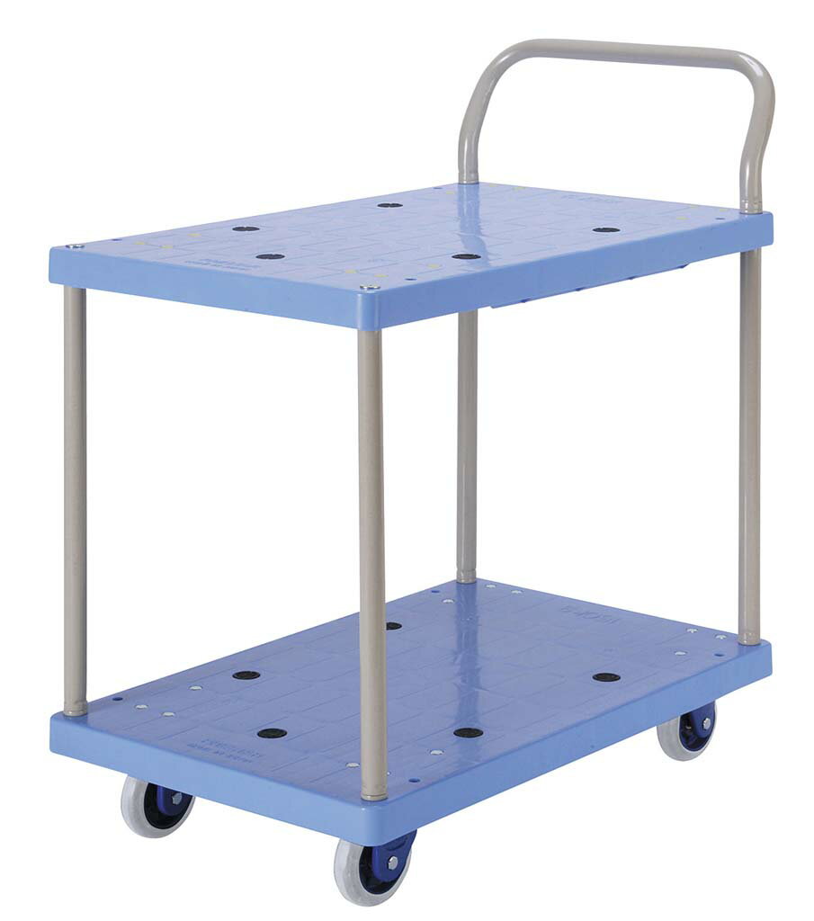 静音台車 2段 小型 NP-104GS(代引不可)【送料無料】