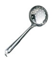 18-0 穴明 杓子 10.5cm 共柄 (カギ付)(代引不可)【送料無料】