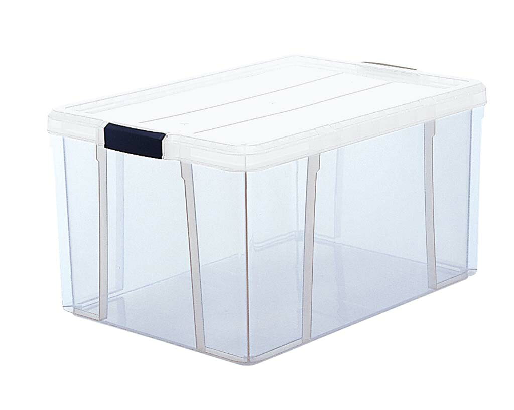 【商品説明】●中身がはっきり見えるクリアタイプ【外寸】635×440×H325 【内寸】541×371×H310 【容量】66L【材質】ポリプロピレン【代引きについて】こちらの商品は、代引きでの出荷は受け付けておりません。【送料について】北海道、沖縄、離島は送料を頂きます。
