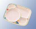 メラミン子供食器 スイートラビット プレート 大 D43SR(代引不可)【送料無料】