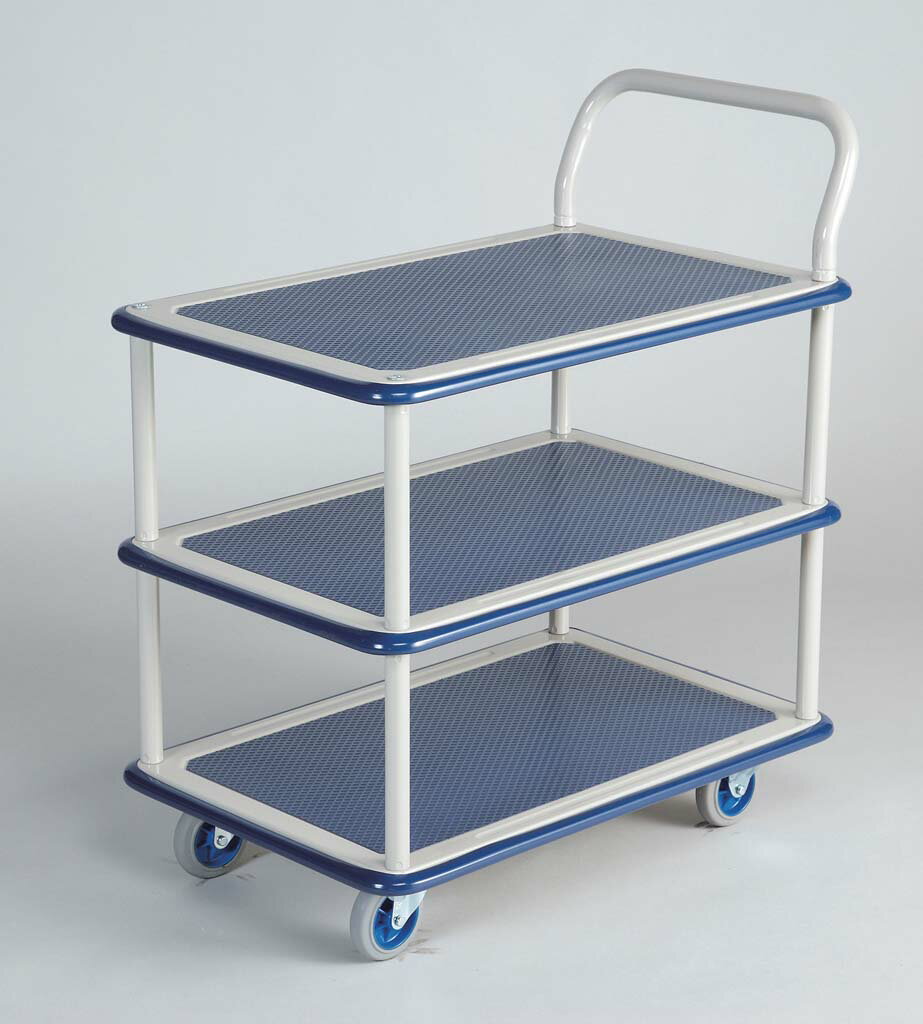 スチール台車 3段式 NHT-105 小型(代引不可)【送料無料】