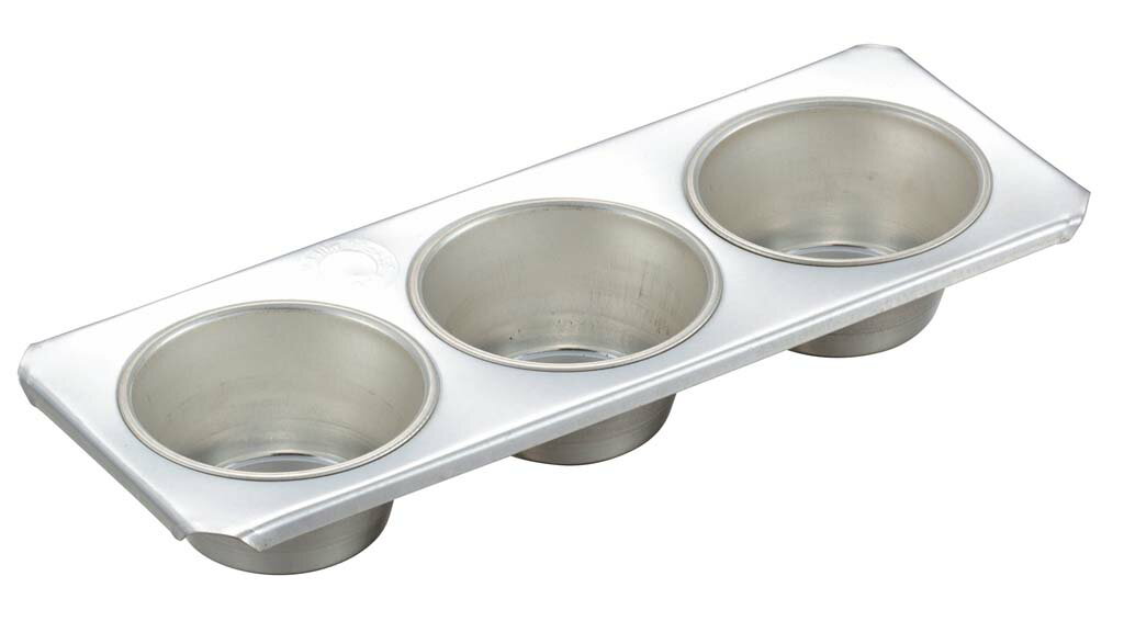 ブリキ マフィン型 100カップ 3ヶ付(�