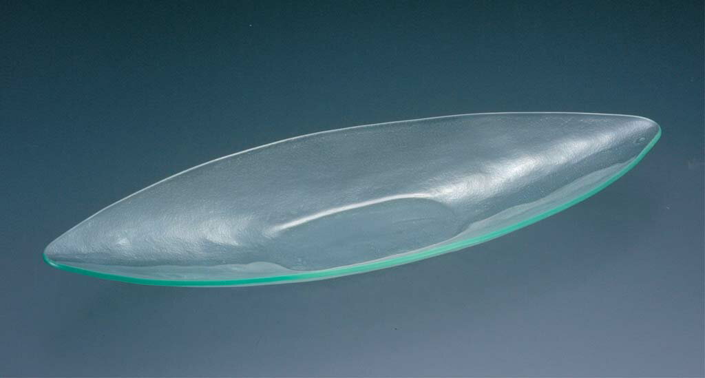 玻璃 - Grande Vetro 舟型プレート 31cm GV3121(代引不可)【送料無料】