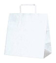 手堤袋 H25チャームバッグ E (平手) 50枚入 白無地(代引不可)【送料無料】