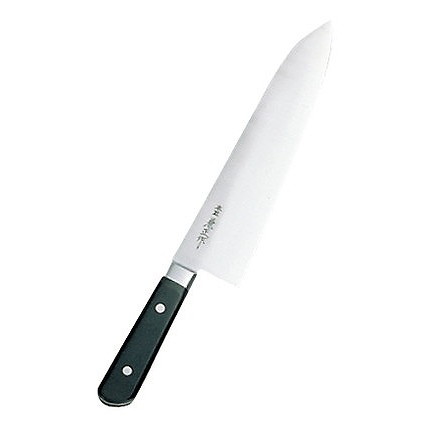 本匠兼正 日本鋼(本刃付)洋出刃 21cm(代引不可)【送料無料】