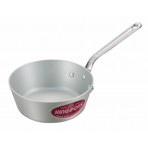 キングアルマイト テーパー鍋(目盛付)30cm(代引不可)【送料無料】