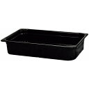 メラミン ガストロノームパン ブラック 1/1 100mm MEGN-11100BK(代引不可)【送料無料】