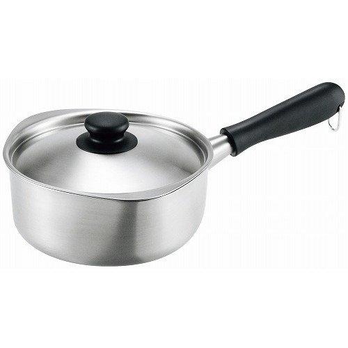 柳宗理 18-8 片手鍋(つや消し)22cm(12150601-1264)(代引不可)【送料無料】